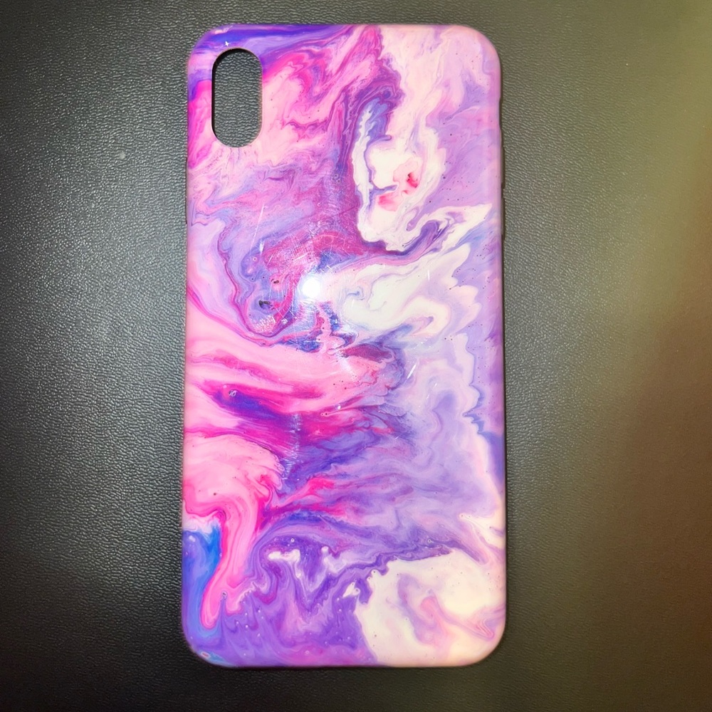 Iphone Xs Max Purple Marble